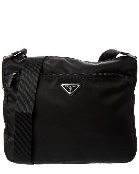 black prada shoulder bag with chain|Prada vela nylon shoulder bag.